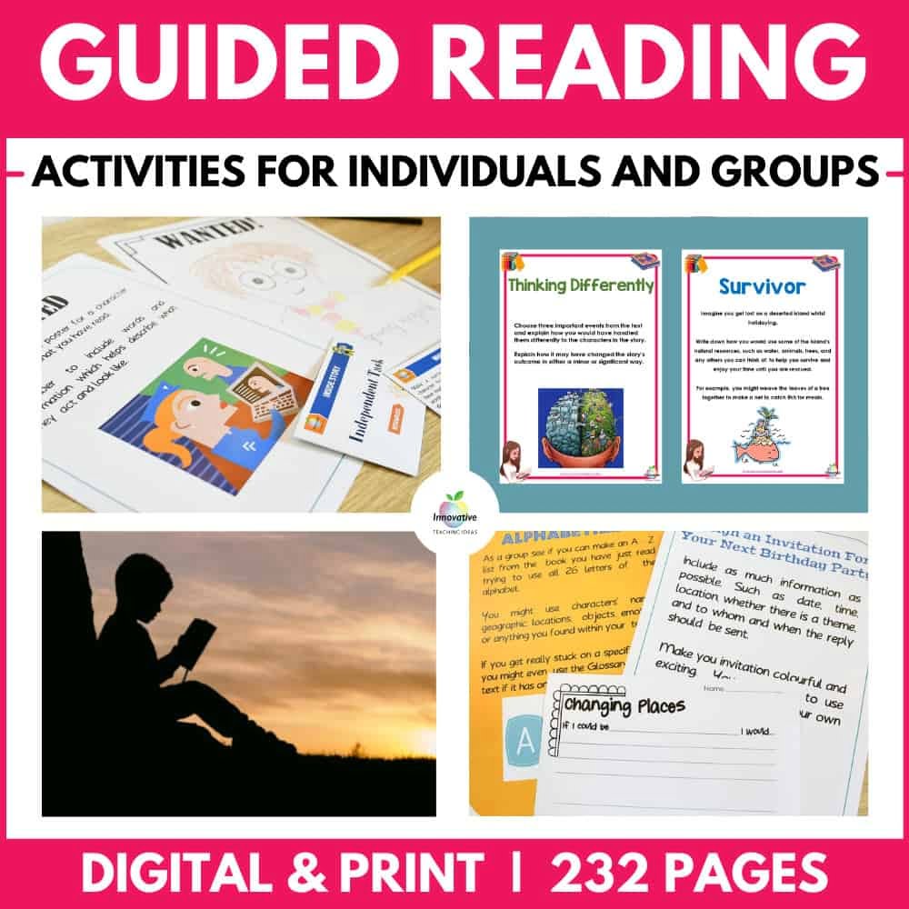 13 Fun Reading Activities For ANY BOOK ANY STUDENT OPEN ENDED
