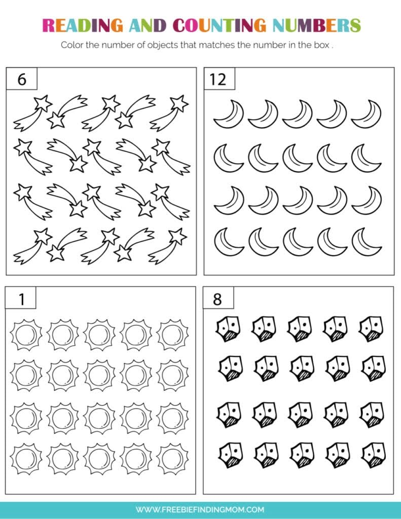 Free Printable Math And Reading Worksheets