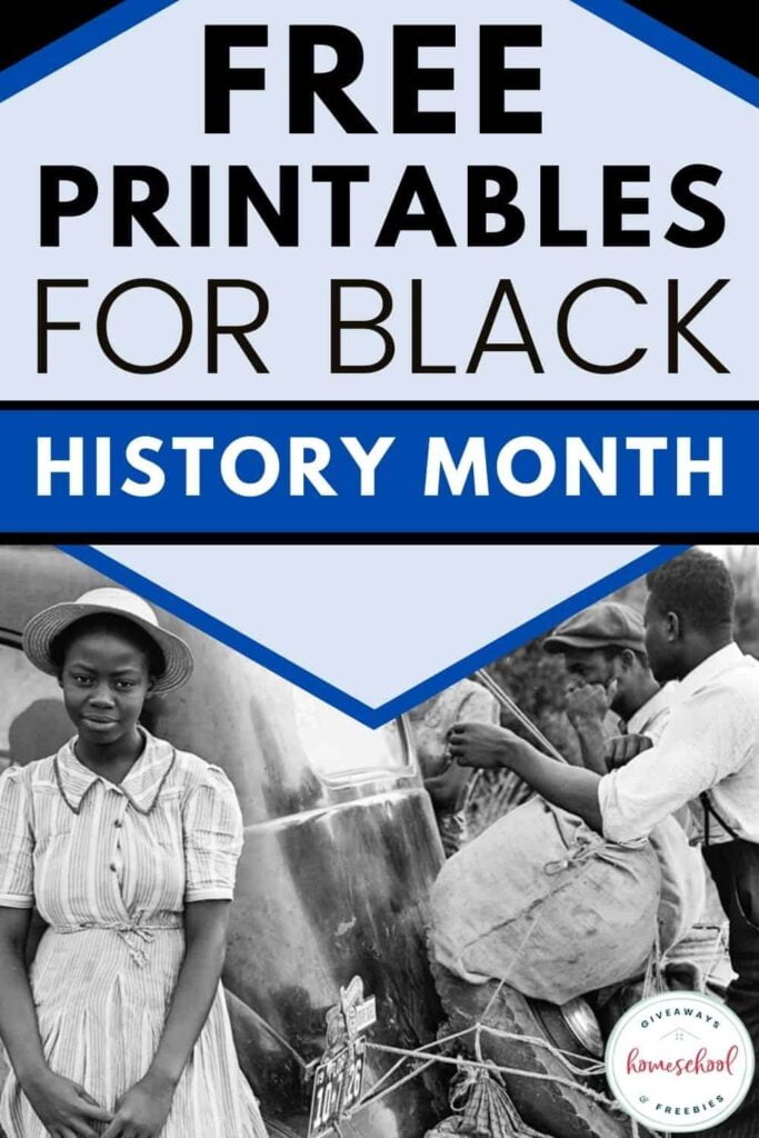Free Black History Month Printable Worksheets Activities