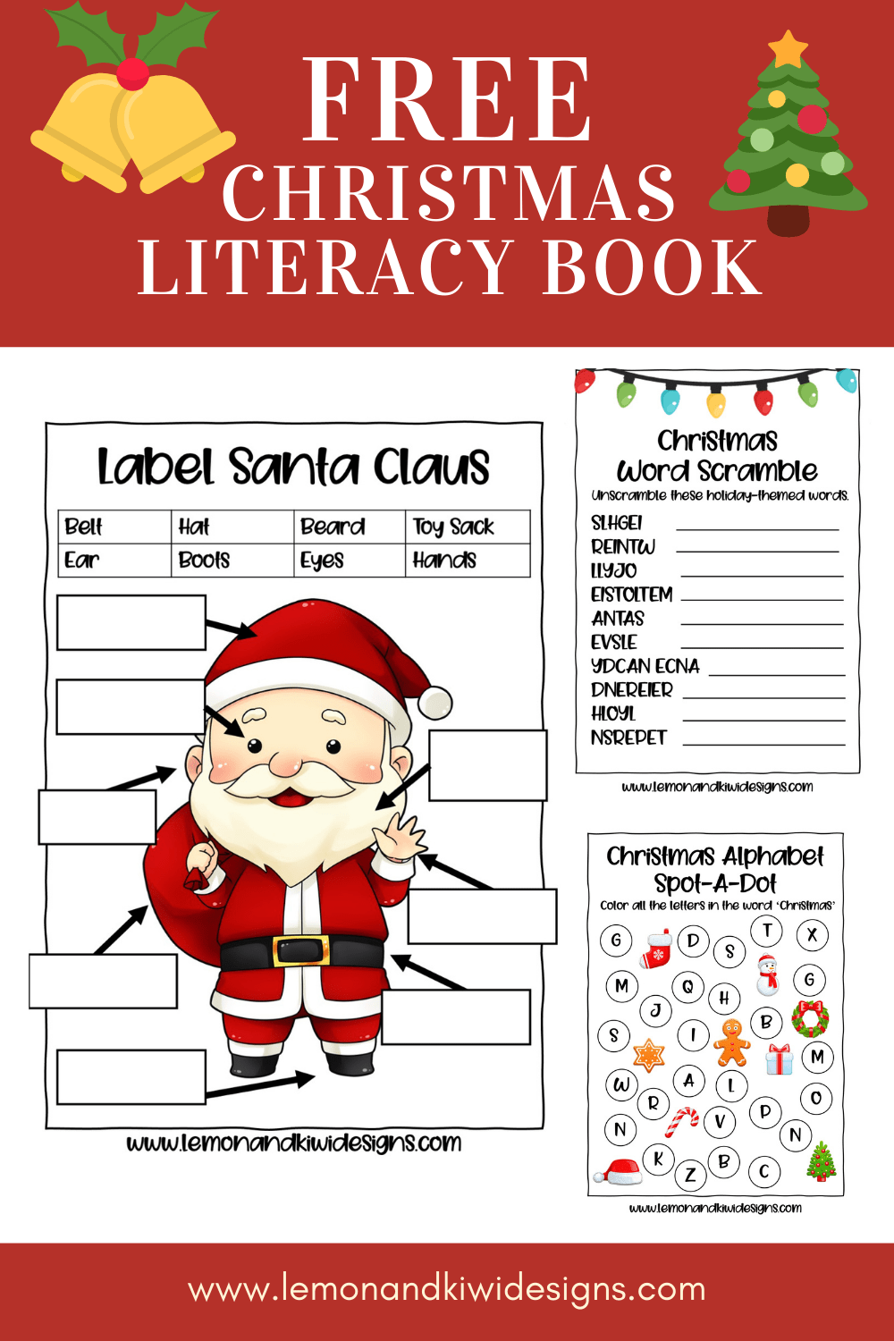 Free Christmas Reading Worksheets Printables