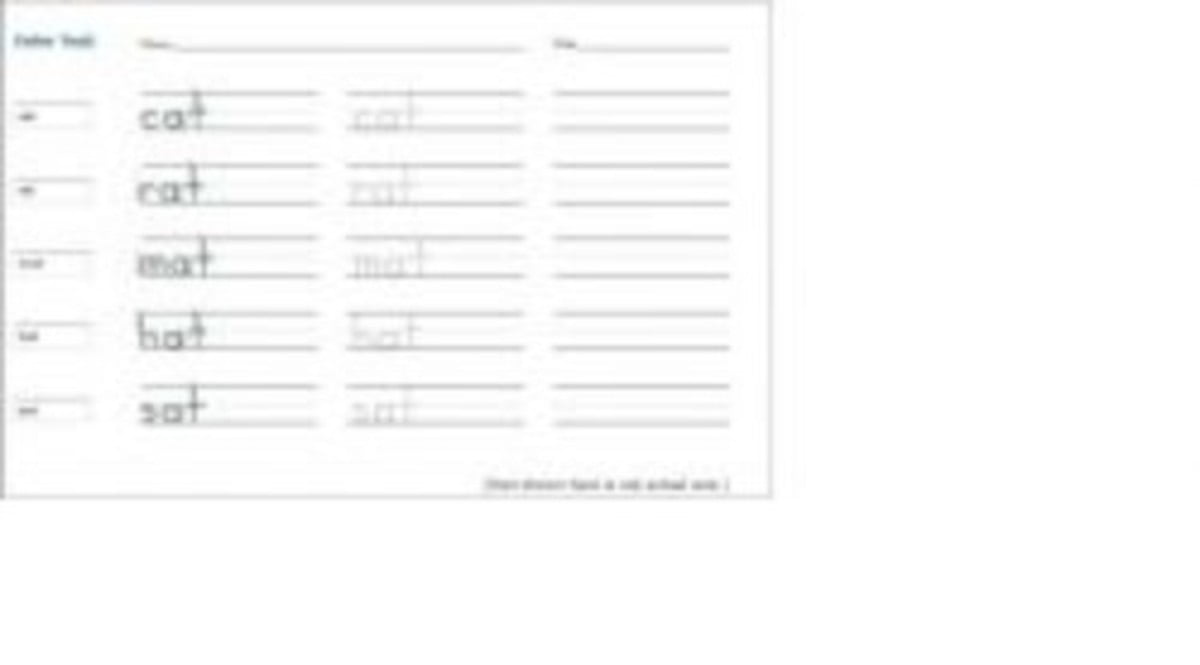 Printable Reading Worksheets For Dchildren With Downs Syndrome