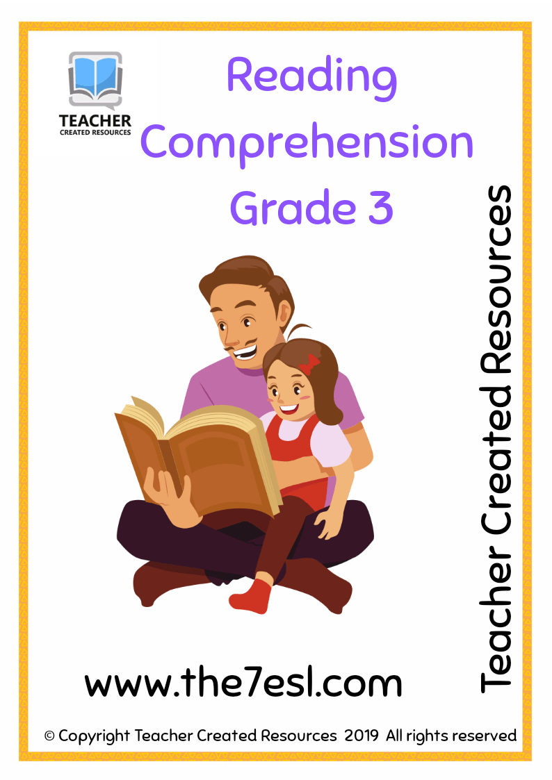 3rd Grade Free Printable Reading Comprehension Worksheet With Different Skills
