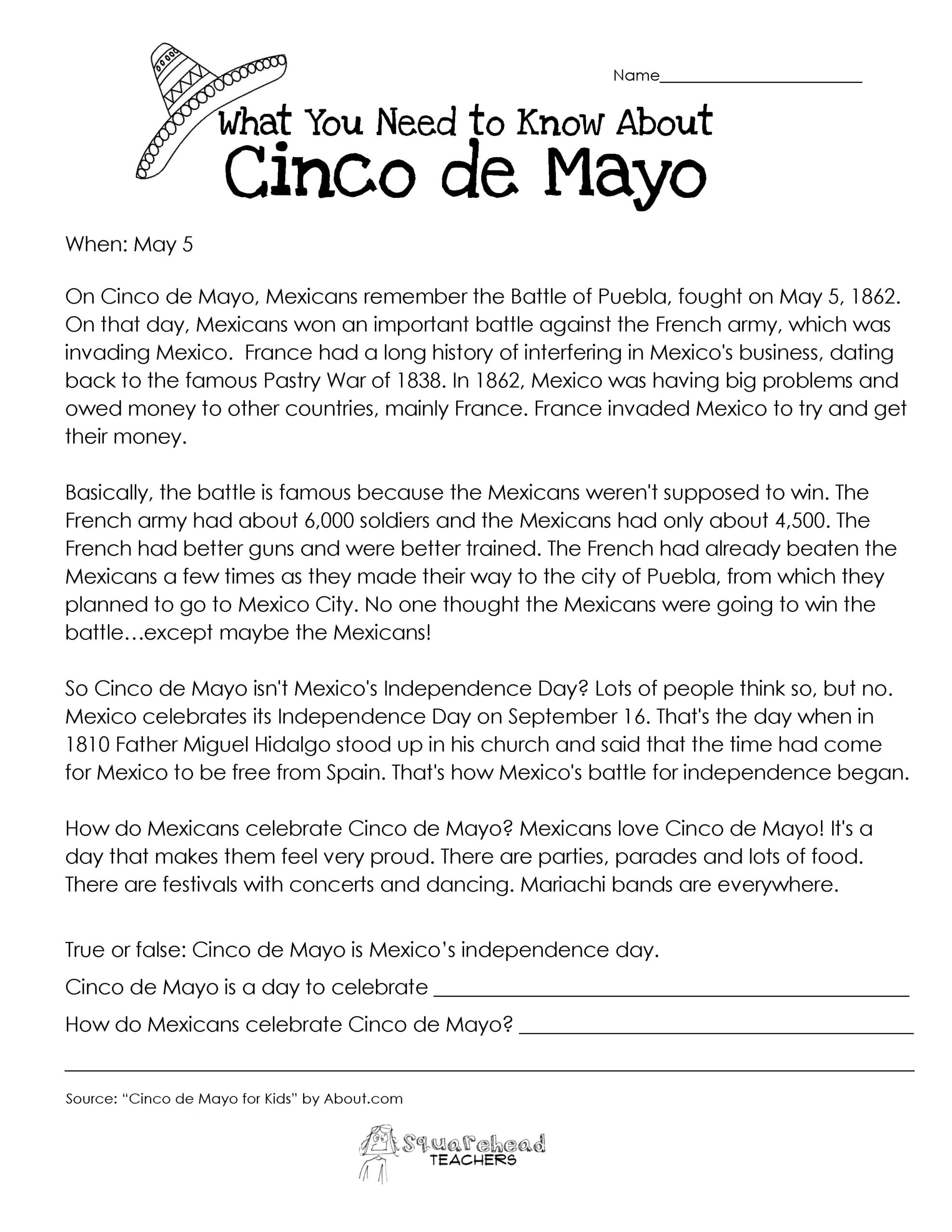 What You Need To Know About Cinco De Mayo Squarehead Teachers