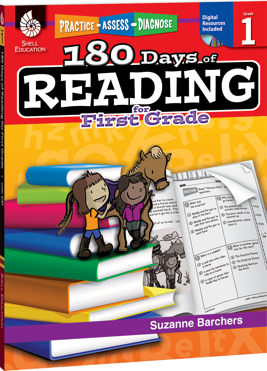 180 Days Of Reading For First Grade Teacher Created Materials