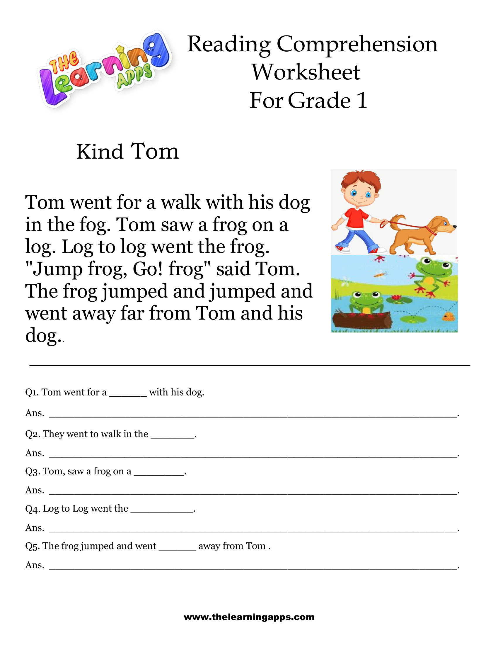 Reading Skills Worksheets