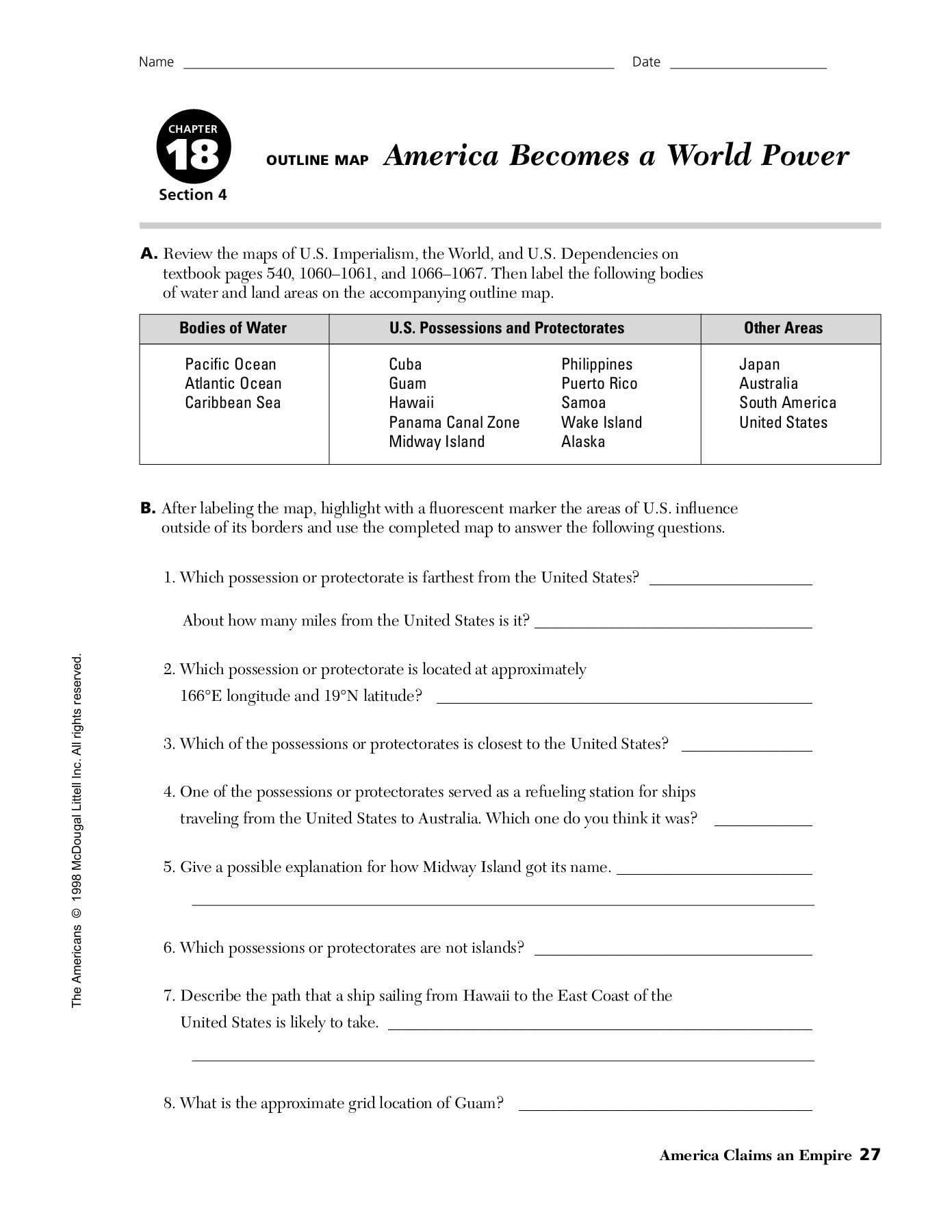 America Becomes A World Power SchoolFusion Pages 1 3 Flip PDF Download FlipHTML5