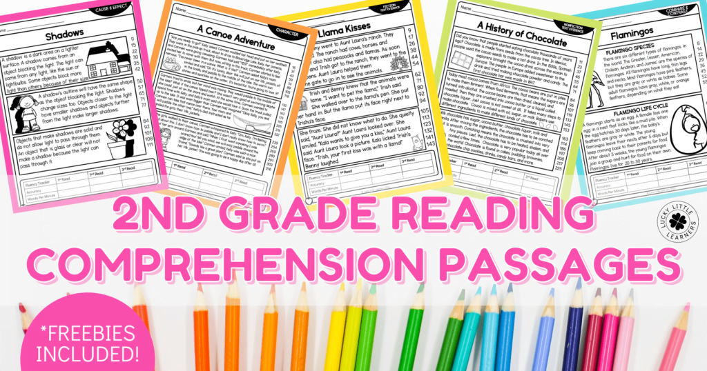 500 Reading Comprehension Passages For 2nd Grade Lucky Little Learners