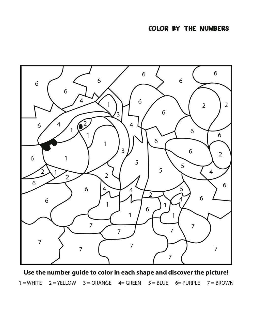 Free Printable Color By Number Worksheets Holidays Hidden Reading