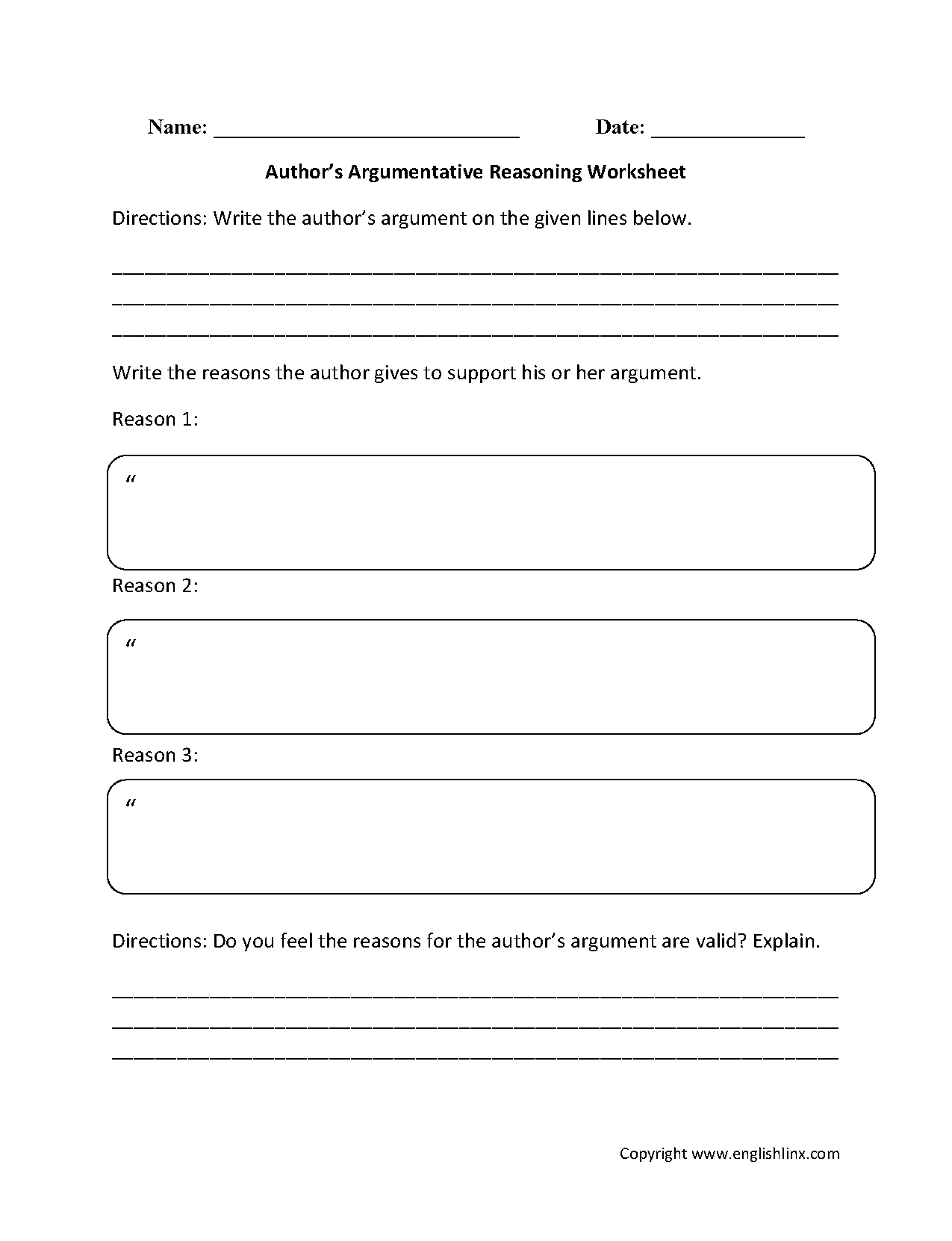Free Printable 11th Grade Reading Comprehension Worksheets