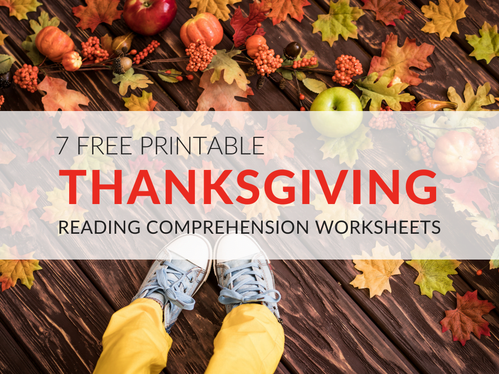 Thanksgiving Reading Comprehension Worksheets For Grades 1 5 PDF Printables 