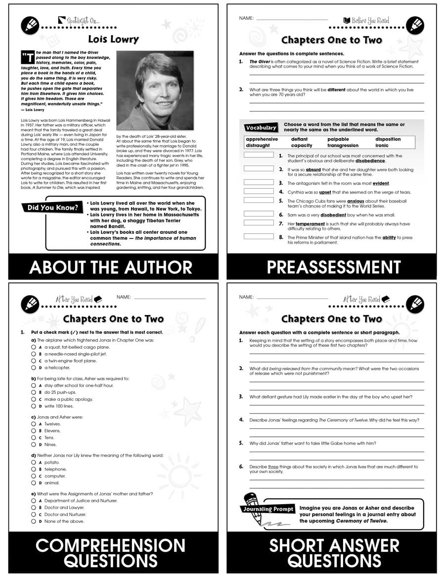 Worksheets For The Giver Reading Free Printable Reading Worksheet 