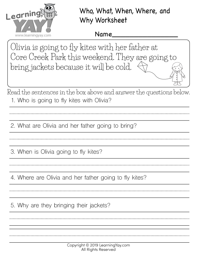 Free Printable Beginner 1St Grade Reading Worksheets