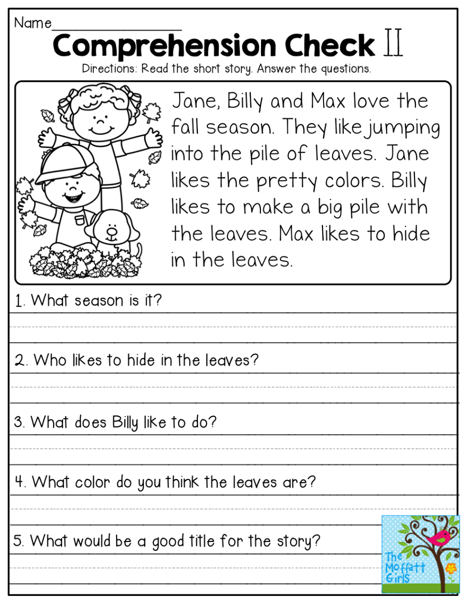 Printable Worksheets 3Rd Grade English Reading For Grade 3